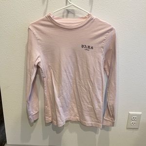 Long sleeve vans tshirt